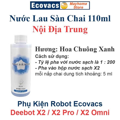 Phụ Kiện Robot Ecovacs Deebot X2 / X2Pro / X2 Omni, Chổi Cạnh, Bộ Lọc Kháng Khuẩn, Túi Bụi Kháng Khuẩn & Giẻ Lau///