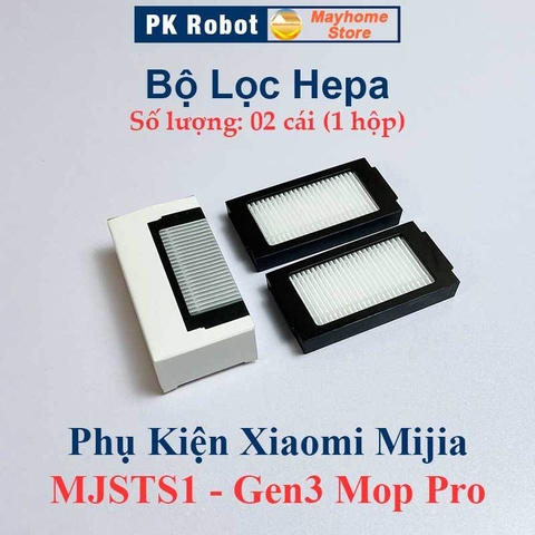 Phụ kiện Robot Xiaomi Mijia MJSTS1 Gen3 Mop Pro, Chổi lăn chính, chổi cạnh, lọc bụi, khăn lau ///