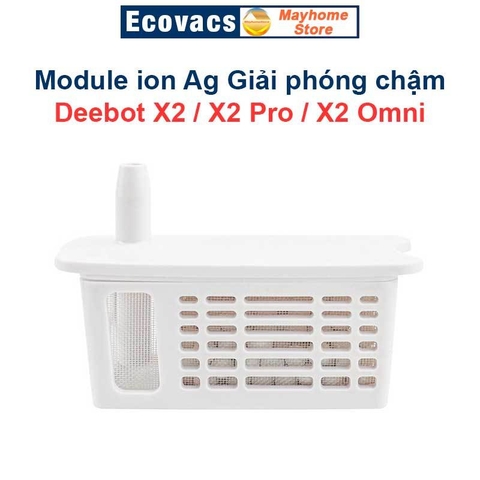 Phụ Kiện Robot Ecovacs Deebot X2 / X2Pro / X2 Omni, Chổi Lăn, Nắp Chặn Chổi Lăn, Đế Gắn Khăn ///