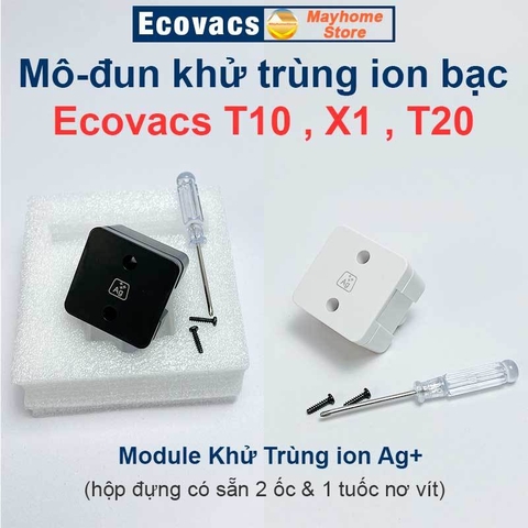 Mô-đun Khử trùng ion bạc Ecovacs Deebot T10 Omni, T10 Turbo, X1 Omni, X1 Turbo, T20, T20 Pro, T20 Omni