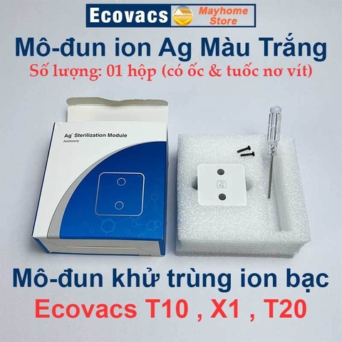Mô-đun Khử trùng ion bạc Ecovacs Deebot T10 Omni, T10 Turbo, X1 Omni, X1 Turbo, T20, T20 Pro, T20 Omni