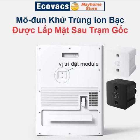 Mô-đun Khử trùng ion bạc Ecovacs Deebot T10 Omni, T10 Turbo, X1 Omni, X1 Turbo, T20, T20 Pro, T20 Omni