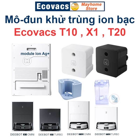 Mô-đun Khử trùng ion bạc Ecovacs Deebot T10 Omni, T10 Turbo, X1 Omni, X1 Turbo, T20, T20 Pro, T20 Omni