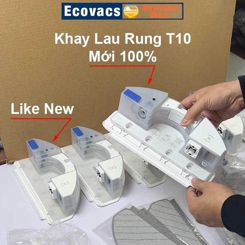Khay Lau Rung T10 Ozmo Pro 3.0 Sử Dụng Cho Robot Ecovacs Deebot T10 Bản Độc Lập