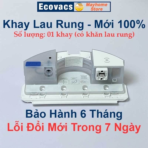 Khay Lau Rung T10 Ozmo Pro 3.0 Sử Dụng Cho Robot Ecovacs Deebot T10 Bản Độc Lập