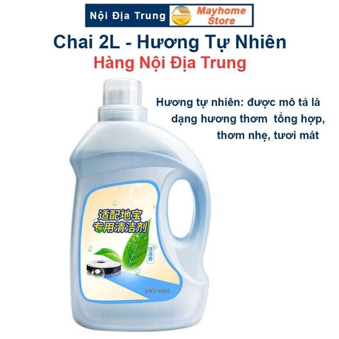 Dung Dịch Lau Sàn, Nước Lau Sàn Cao Cấp Cho Robot Hút Bụi Lau Nhà Mùi Hương Wild Bluebell Tự Nhiên