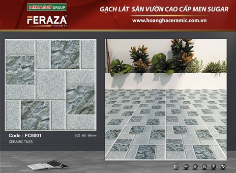 Gạch sân vườn kt 60x60