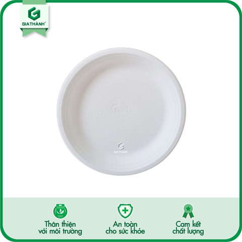 Dĩa giấy Fest Bio 9 inches - Ø23 cm