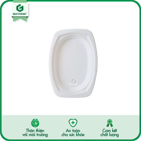 Dĩa giấy oval Fest Bio 6.5inches - 16×23cm