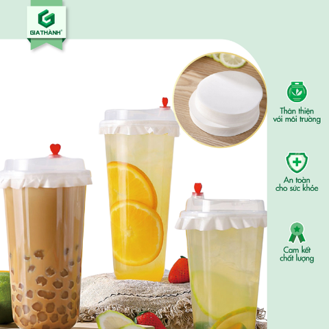 Giấy chống tràn nước uống, cafe, trà sữa 13cm