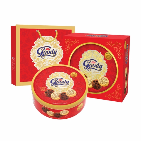 Bánh hỗn hợp Goody Classic hộp thiếc 362g