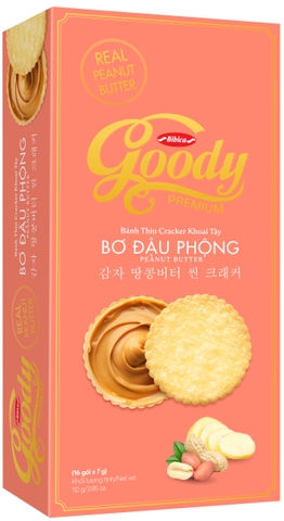 Bánh GOODY PREMIUM Bợ Đậu Phộng 112g