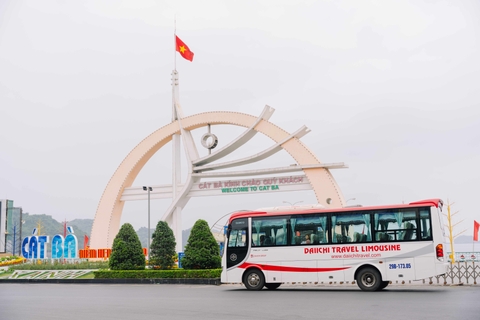 Xe Cát Bà đi Nội Bài | Bus + Tàu cao tốc