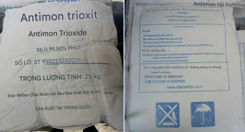 BÁN ANTIMON TRIOXIT