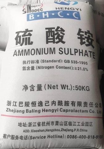 BÁN AMMONIUM SULPHATE-ĐẠM SA