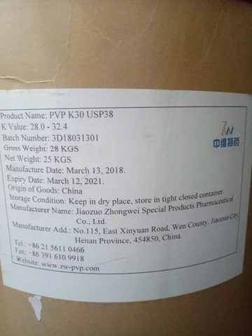 PVP K30