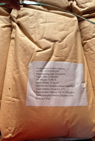 BÁN SODIUM ALGINATE-C5H7O4COONA