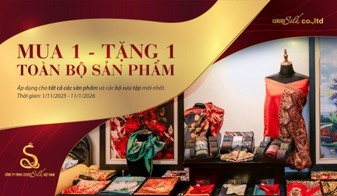 LuxurySilk phát triển sản phẩm đa dạng với nhiều chất liệu cao cấp