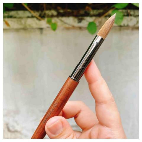 Cọ đắp bột lông chồn #16 Kolinsky cao cấp (5/10/30/50 pcs/case)