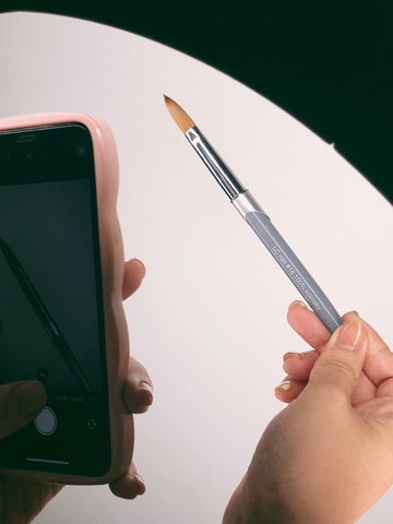 Cọ đắp bột Kolinsky Pro #16 LCNail (5/10/30/50 pcs/case)