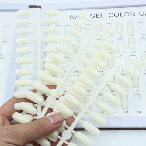 Móng thanh form bầu màu đục (5/10/30/50 set/case) (240 móng)