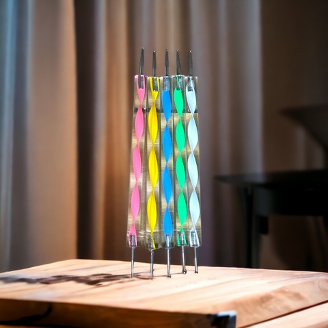 Bút chấm bi 5 cây (5/10/30/50 set/case)