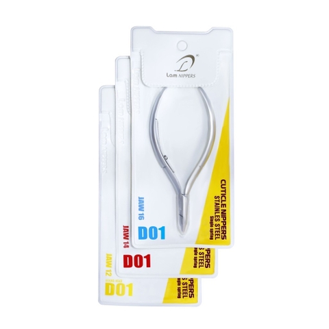 Kềm cắt da thép không gỉ D01 - Kềm Lâm (5/10/30/50 pcs/case)