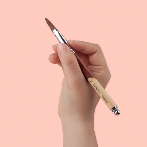 Cọ đắp bột Kolinsky Germany #12 (5/10/30/50 pcs/case)