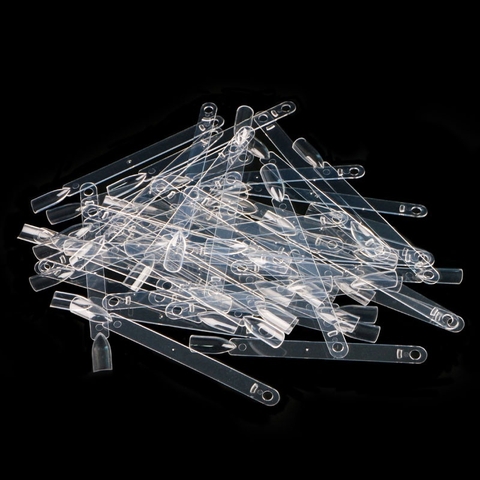 Set móng que đầu vuông - Màu trong (5/10/30/50 set/case)