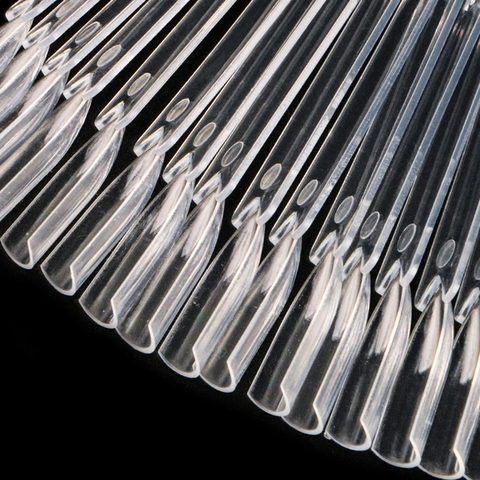 Set móng que đầu vuông - Màu trong (5/10/30/50 set/case)