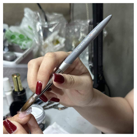 Cọ đắp bột Kolinsky Pro #14 LCNail (5/10/30/50 pcs/case)