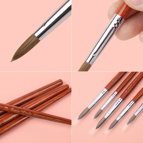 Cọ đắp bột Super Linda Kolinsky England #12 (5/10/30/50 pcs/case)