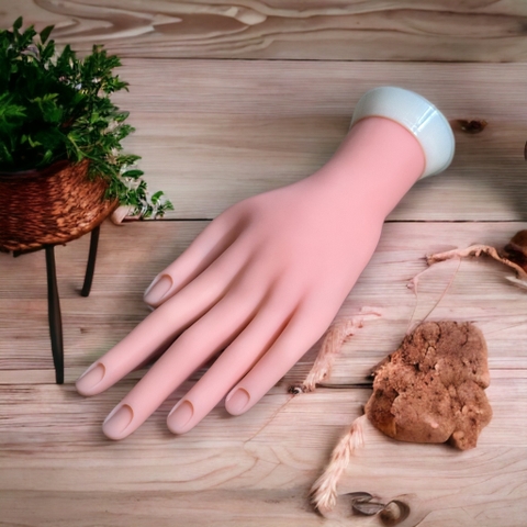 Bàn tay silicon học nail (5/10/30/50 pcs/case)