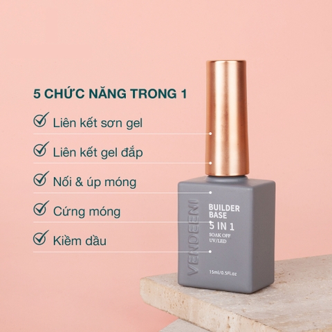 Base đa năng 5in1 Vendeeni (5/10/30/50 pcs/case)