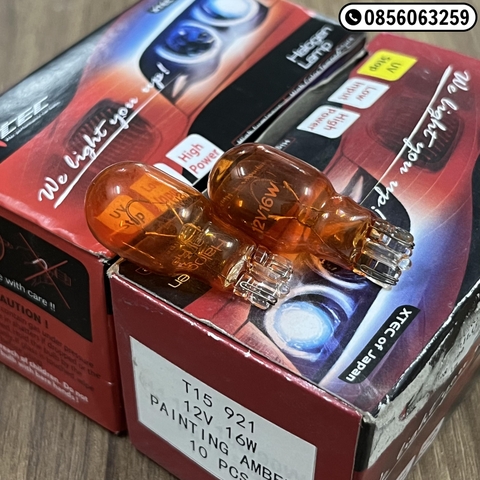 VT01059 Bóng cắm T15 - Stex 12V Vàng 