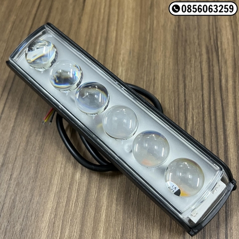 VT01453 Led 10cm 1 hàng Trắng - Vàng 