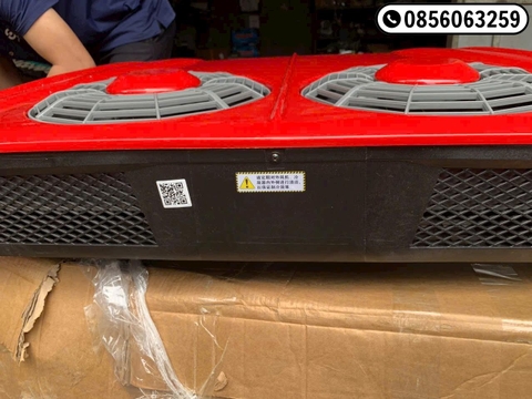 DH201 Điều hòa âm trần to 2 quạt 24V