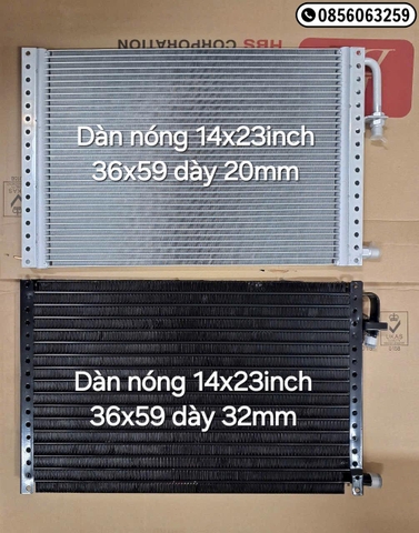 Dàn nóng 14x23x32