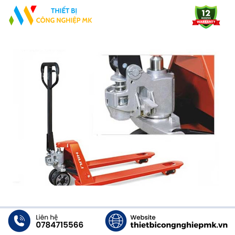 Xe Nâng Tay Thấp 3 Tấn Niuli(Càng Hẹp)