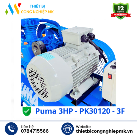 Máy Nén Khí Puma 3HP-3F