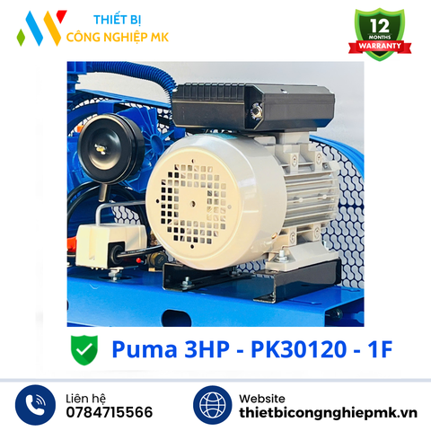 Máy Nén Khí Puma 3HP-1F