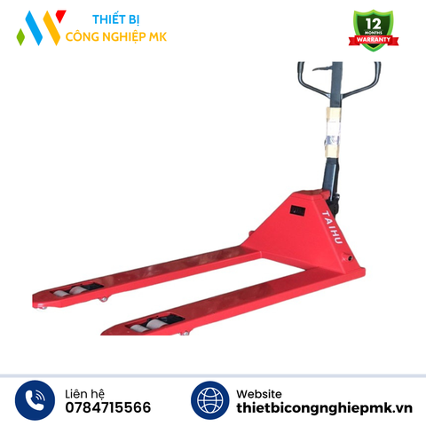 Xe Nâng Tay Thấp 3 Tấn Taihu(Càng Rộng)