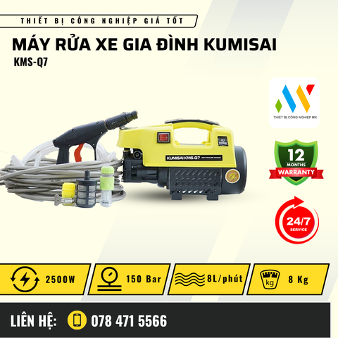 Máy Rửa Xe Kumisai KMS-Q7