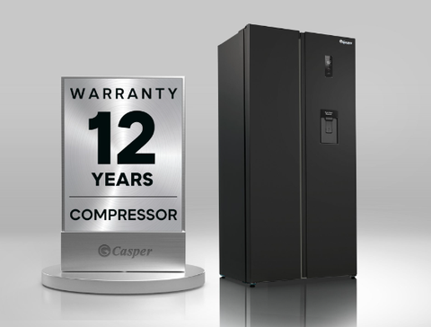 Tủ lạnh Casper Inverter 458 lít RS-460PBW Giá Rẻ Nhất Hà Nội