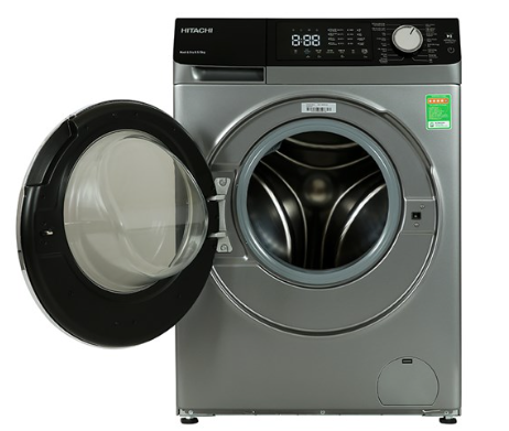 Máy giặt sấy Hitachi Inverter giặt 8.5kg, sấy 5kg BD-D852HVOS Chính Hãng