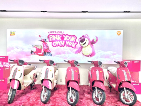 XE MÁY ĐIỆN YADEA ORLA GẤU DÂU 2024