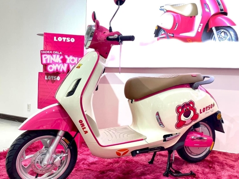 XE MÁY ĐIỆN YADEA ORLA GẤU DÂU 2024