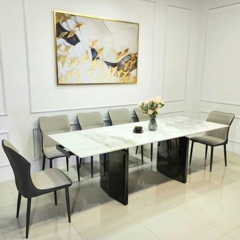 Bàn Ăn Thông Minh 1m4 Kéo Dài 2m Nhập Khẩu