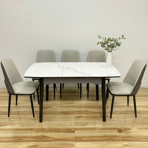 Bàn Ăn Thông Minh Thu Gọn 1m1 Kéo Dài 1m4 Nhập Khẩu