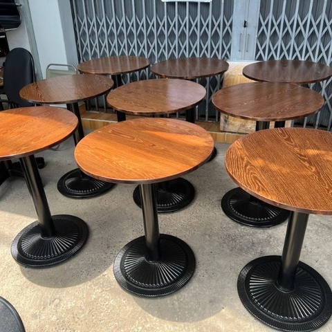 Bàn Cafe Chân Sắt Đế Gang CG01